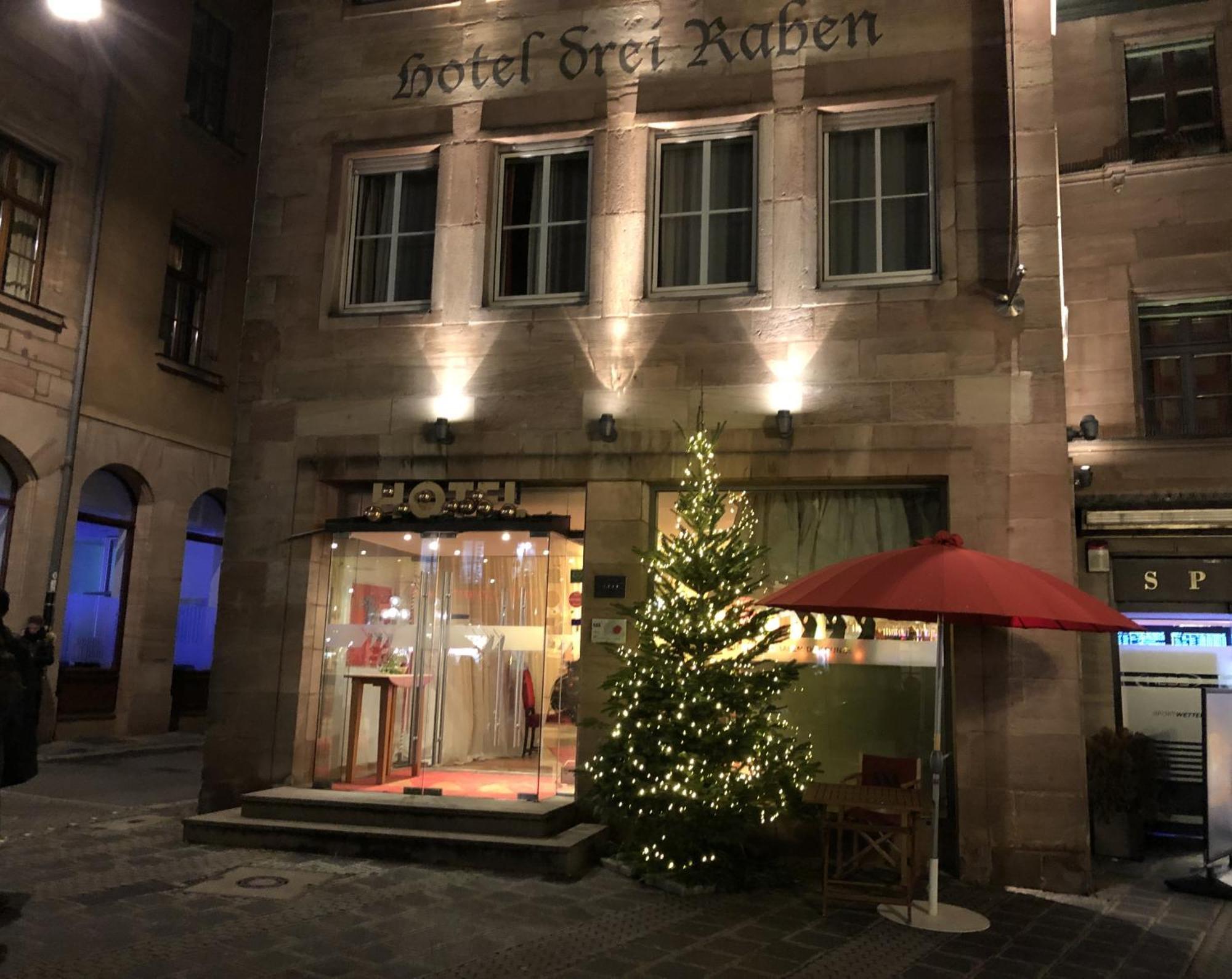 Hotel Drei Raben Nuremberga Exterior foto