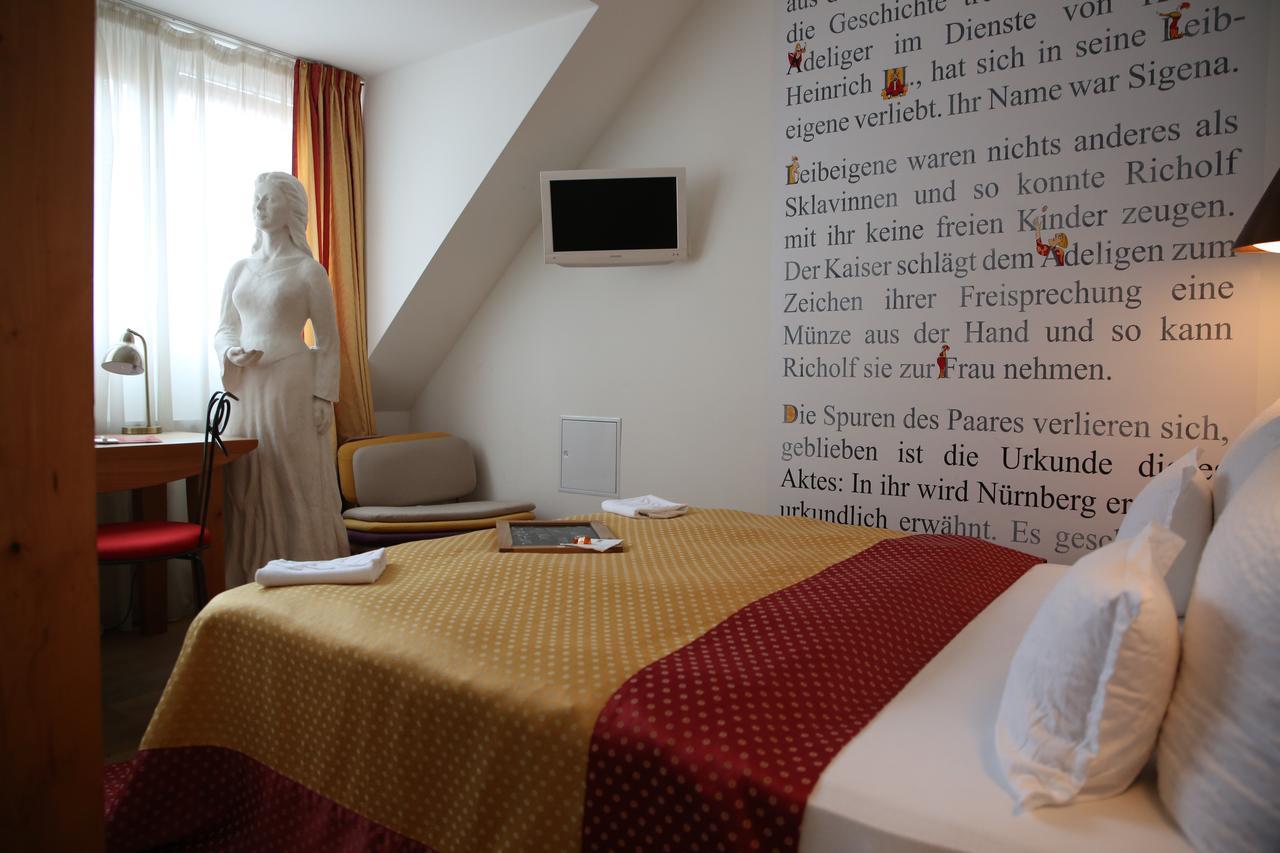 Hotel Drei Raben Nuremberga Exterior foto